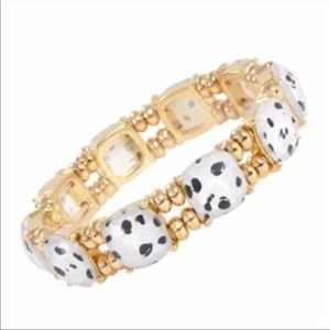 NWT DALMATIAN STRETCH BRACELET